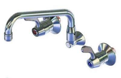 Yellow Tapware | YX315XYP112 | Wall Mount Sink Set - 300mm spout