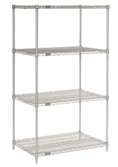 Atlas A18487EPL Shelving Kit 4 Tier 1220x455