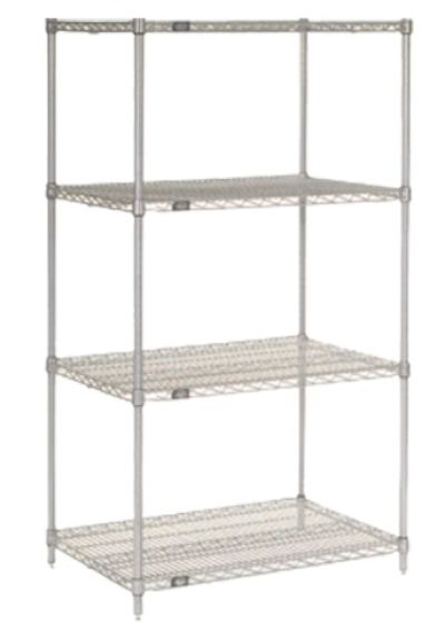 Atlas A18487EPL Shelving Kit 4 Tier 1220x455