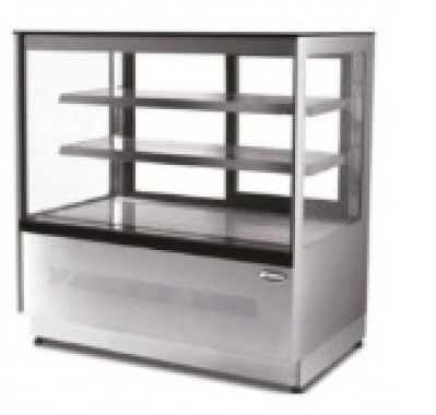 Atosa WDF157F Square Glass Cake Showcase - 497 Litres