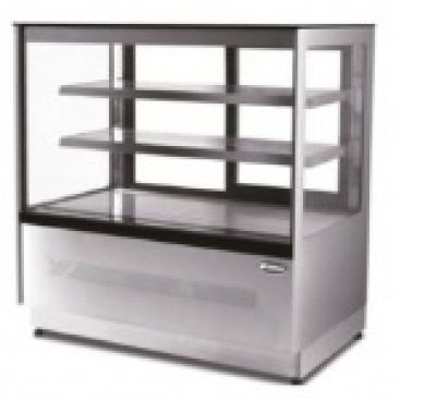 Atosa WDF177F Square Glass Cake Showcase - 570 Litres