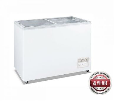 F.E.D. Thermaster Heavy Duty Chest Freezer with Glass Sliding Lids - WD-400F