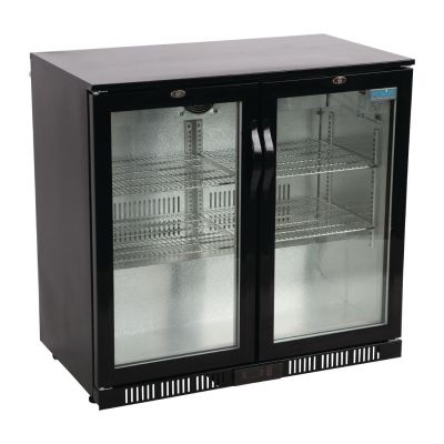 Polar G-Series Under Counter Back Bar Cooler with Hinged Doors 198Ltr GL012-A