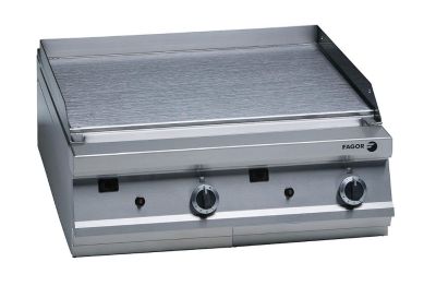 Fagor 900 series natural gas mild steel 2 zone fry top FTG9-10L