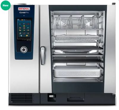 Rational ICP102G-NG iCombi Pro 10-2/1GN Tray Natural Gas Combi Oven