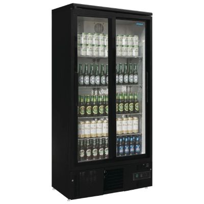 Polar G-Series Upright Back Bar Cooler with Sliding Doors 490Ltr GJ448-A