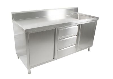 F.E.D. Modular Systems SC-6-1800R-H Cabinet with Right Sink