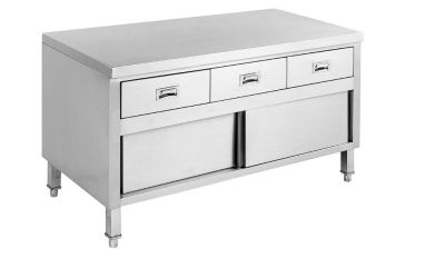 F.E.D. Modular systems SKTD6-1500 Bench Cabinet with 3 Drawers & Doors 