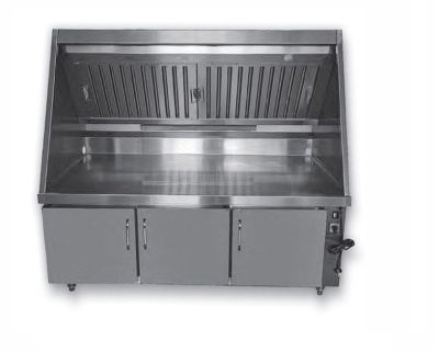 F.E.D. Modular systems Range Hood and Workbench System - HB1500-750