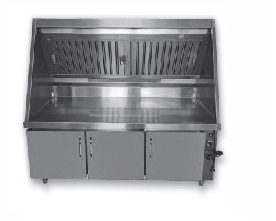 F.E.D. Modular systems HB1500-750 Range Hood and Workbench System 
