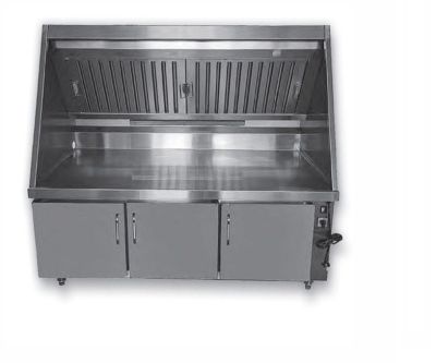 F.E.D. Modular systems HB1500-850 Range Hood and Workbench System 