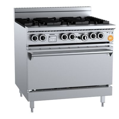 K+ KOV-SB6 Gas Six Burner with Oven
