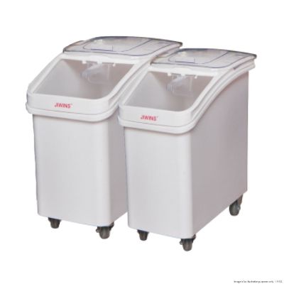 F.E.D. Food Tek Food And Ingredients Bin On Castors 81L - JW-S81