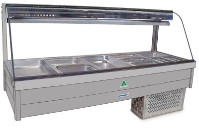 Roband CRX26RD Refrigerated Cold Plate & Cross Fin Coil Foodbar