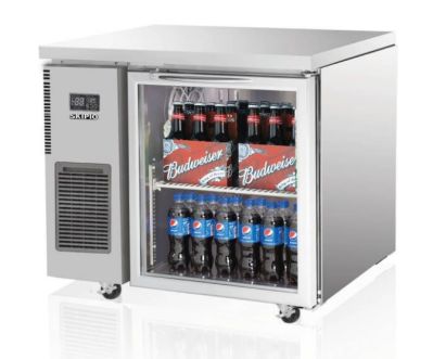 Skipio SGR9-1 Undercounter Glass Door Fridge 179L