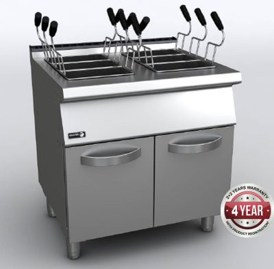 F.E.D. CP-G7240 Fagor Kore 700 Gas Pasta Cooker with 6 Baskets 
