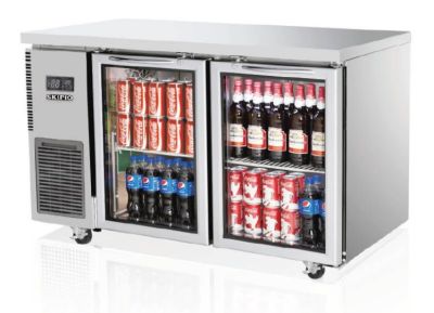 Skipio SGR12-2 Undercounter Glass Door Fridge 280L