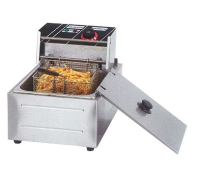 F.E.D. Benchstar TEF-81KW Single Tank Electric Fryer 2.4kw 
