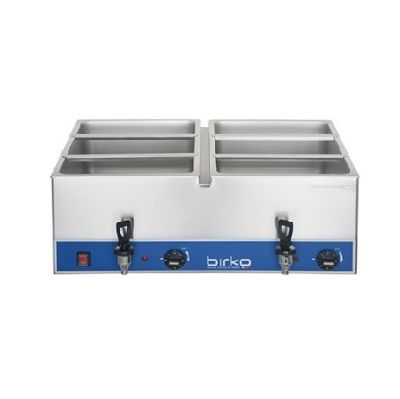 Birko 1110100 Bain Marie Double Tap - No Pans