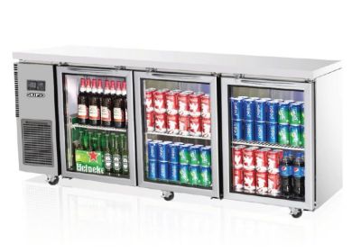 Skipio SGR18-3 Undercounter Glass Door Fridge 505L