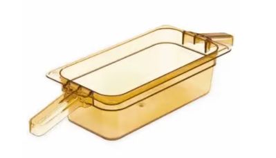 Duke 30861HH13 Double Handled Amber Pans, 1/3 size, 102mm