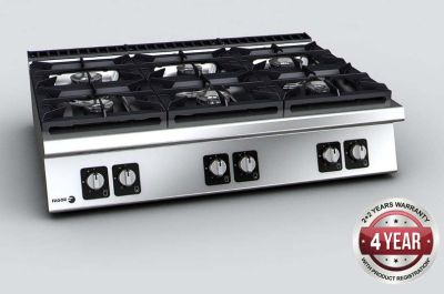 F.E.D. C-G960H Fagor 900 Series Gas 6 Burner 