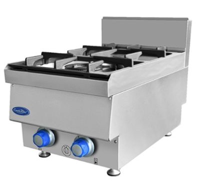 Cookrite AT65G2B-C 2 Burner Cook Bench Top 650 Series 