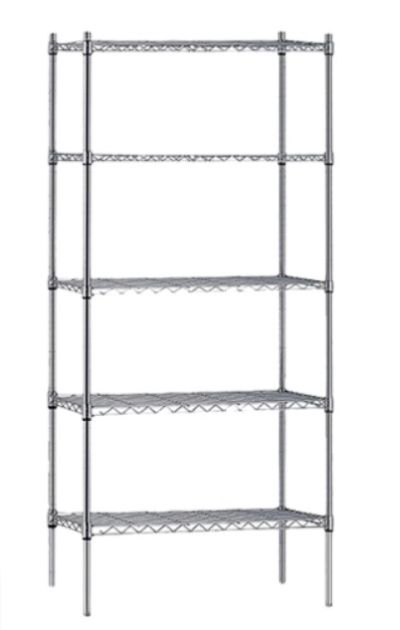 Atlas 18547EPL5 5 Shelf Wire Shelving Kit 1370x455mm