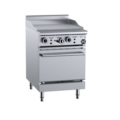 B+S Black OV-GRP6 - Gas Oven with 600mm Grill Plate