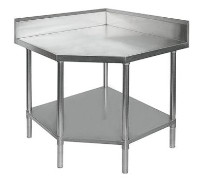 F.E.D. Modular Systems 0900-7-WBCB/H - Corner Workbench with 100mm Splashback, 900x900x900mm