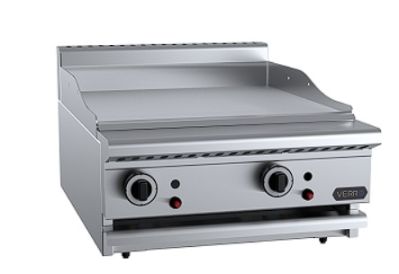 B+S Verro VGRP-6BM Gas Grill Plate 600mm - Bench Mounted