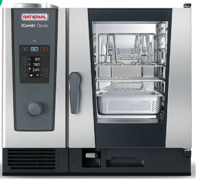 Rational ICC61G-NG  iCombi Classic Combi Oven 6 tray 1/1 GN