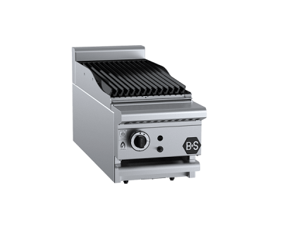 B+S Black CBR-3BM Gas Char Broiler 300mm - Bench Mounted