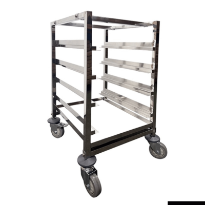 F.E.D Modular System-406227C  Dishwasher Basket Trolley 4 Tray 