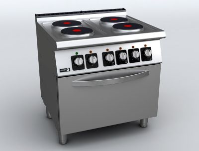 Fagor Kore 700 Series Electric Cook Top and Oven SS C-E741