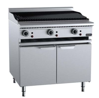 B+S Verro VCBR-9 Gas Char Broiler 900mm - Cabinet Mounted