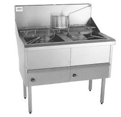F.E.D. CCCE Gas Fish and Chips Fryer - WFS-2/18