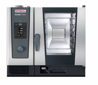 Rational ICC61-LH iCombi Classic Combi Oven - 6-1x1 GN Tray Electric - 3NAC 415V - 11.2Kw - Left han