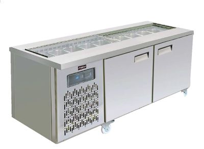 SC1800SD FSM Refrigeration P Series Two Door Sandwich Counter Unit 1800mm x 760mm x 840mm