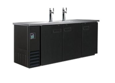 Triple Door Underbar Direct Draw Dispenser 3-Barrel - UBD-3