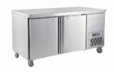 Saltas UNDERCOUNTER FRIDGE STAINLESS STEEL DOOR 382lt