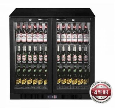 F.E.D. Temperate Thermaster LG-208HC Under Bench Two Door Bar Cooler
