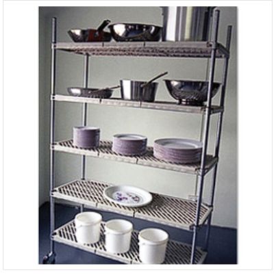 Atlas PM24427EPL5 5 Shelf Plastic Mat Shelving Kit 610mm Deep - 1065mm