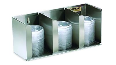 San Jamar L1014 Counter Or Wall Mounted Lid Organiser – 3 Stacks