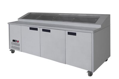 PPB/21 three door DELUXE Pizza Prep Bench