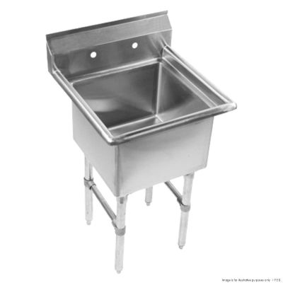 F.E.D. Modular systems SKBEN01-1818N Stainless Steel Sink with Basin