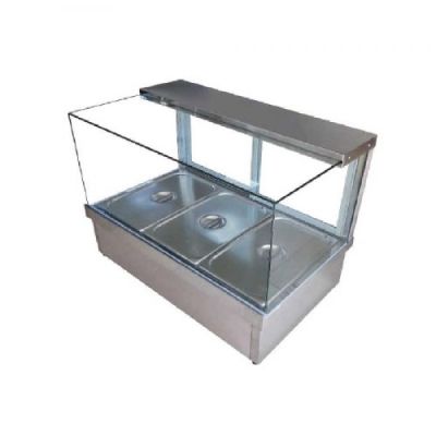 Cookrite CRB-4 Hot Food Display (Square Glass)