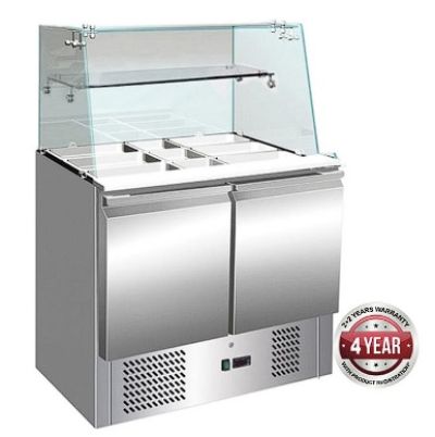 F.E.D. Temperate Thermaster S900GC Two Door Compact Food Service Bar