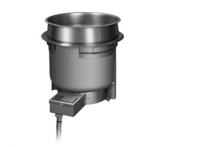 Hatco HWB-7QTD Single Built-In Round Heated Well with Drain Fitting 6.6 Litre
