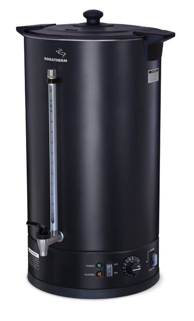 Black Powder Coated, Variable Pre-Set Control Hot Water Urn, 30Ltr UDB30VP
